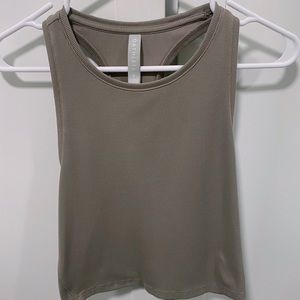 Athleta Shanti Crop Rib Tank